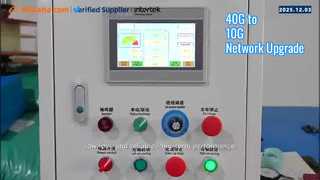 MPO から 6LC デュプレックス OM4 フナウトケーブル 〜 40G/10G ブレイクアウト,低損失 MTP マルチモードパッチコード