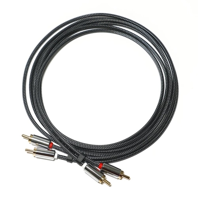 RCA プレミアム品質デジタル オーディオ SPDIF 3.5 ミリメートル ニット ナイロン アルミニウム合金オス-オス VCD DVD TV サウンドバー用