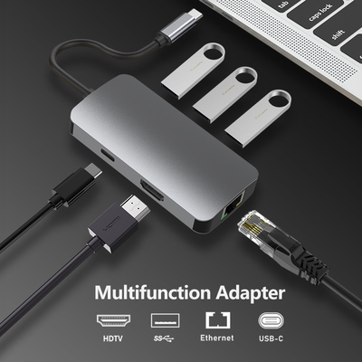 マックテレビ投影用のUSB Cアダプター