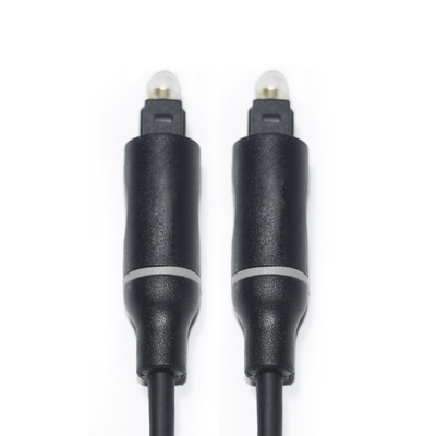 購入 1.5M - ホーム シアター CD サウンドバーのための 5M Toslink デジタル ケーブル OD4.0 黒のプラスチック コネクタ online manufacture