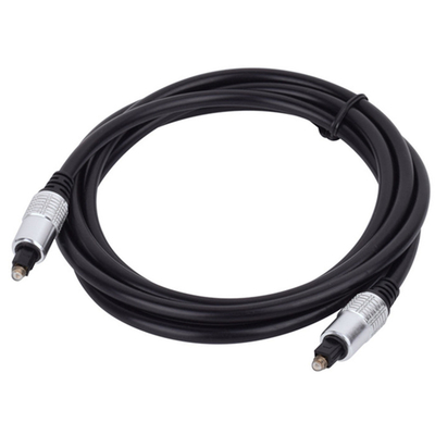 購入 工場出荷時の価格の真新しいToslink光ファイバーケーブルゴールドポートは、ホームシアター1.2M用の白いAlumiumシェルをメッキしました online manufacture