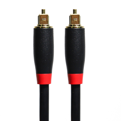購入 高品質の工場価格 24K デジタル オプティカル オーディオ Toslink ケーブル ABS メッキ金 Ject 1.5M online manufacture