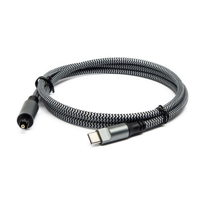 品質  Black Textured Shell Toslink Digital Audio Cable 工場