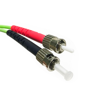 光ファイバーケーブル多重モードST複式アパートMM OM2 50/125 3.0mm繊維のST-LC UPC、1M/2M/3M/5M/10Mをパッチ・コード