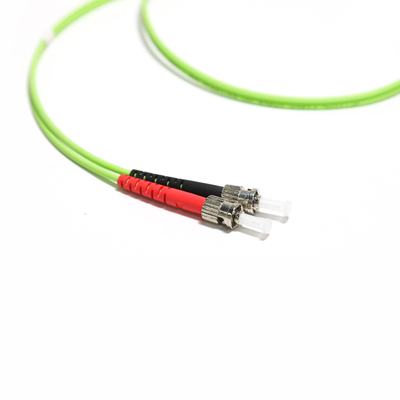 光ファイバーケーブル多重モードST複式アパートMM OM2 50/125 3.0mm繊維のST-LC UPC、1M/2M/3M/5M/10Mをパッチ・コード