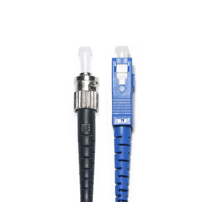 LAN通信システム5M 8M 10M 15Mのための繊維光学のパッチ・コード4モードOM3 SC-FCのコネクター2.0-3.0mm