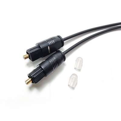 工場出荷時の価格 SPDIF Toslink 光オーディオ ケーブル OD4.0 超薄い家のサウンド バー/ミニ CD 1.5M 2M