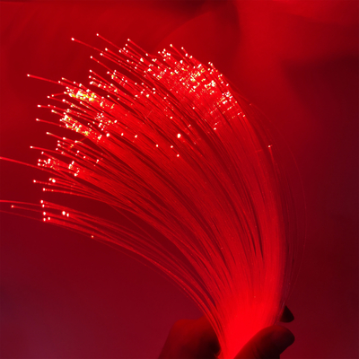 FTTH ファイバー ドロップ ケーブル OD0.25 16 コア PMMA 車/家の装飾のためのプラスチック光ファイバー ライト照明