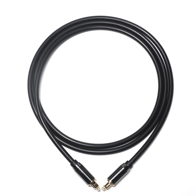 Toslink OD4.0 デジタル オプティカル オーディオ ケーブル 24K メタル コネクタ ホーム シアター サウンドバー TV DVD プレーヤー用 1M 3M 5m