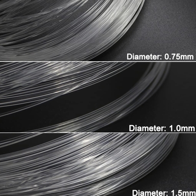 FTTH 繊維のドロップ ケーブル PMMA の中心 0.25mm-10mm トランス日付/信号のために透明なプラスチック光ファイバー
