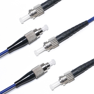 光ファイバーパッチコード FC-ST OM3 4Mode 4Core ワイヤ OD 2.0/3.0mm 監視カメラ屋内用コンピュータコネクタ