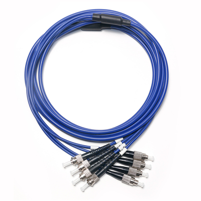 光ファイバーパッチコード FC-ST OM3 4Mode 4Core ワイヤ OD 2.0/3.0mm 監視カメラ屋内用コンピュータコネクタ