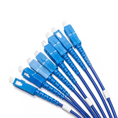 1310/1550nm ブルー SC/SC 4-4 監視カメラ 3M 5M 8M 15M 用 4 モード単芯光パッチコード OM3