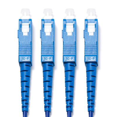 1310/1550nm ブルー SC/SC 4-4 監視カメラ 3M 5M 8M 15M 用 4 モード単芯光パッチコード OM3