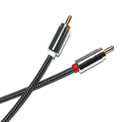 RCA プレミアム品質デジタル オーディオ SPDIF 3.5 ミリメートル ニット ナイロン アルミニウム合金オス-オス VCD DVD TV サウンドバー用