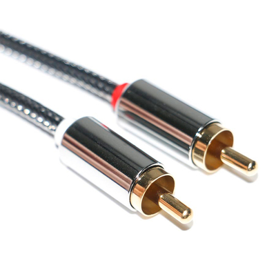 RCA プレミアム品質デジタル オーディオ SPDIF 3.5 ミリメートル ニット ナイロン アルミニウム合金オス-オス VCD DVD TV サウンドバー用