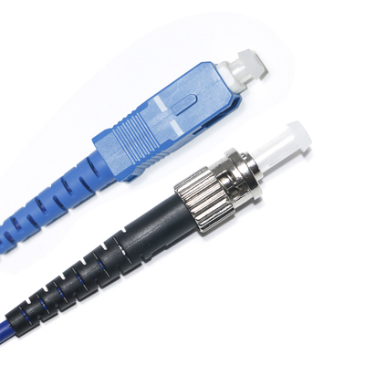 WLAN LAN接続ネットワーク用ST FCデュアルコアデュアルモード光ファイバーパッチコード