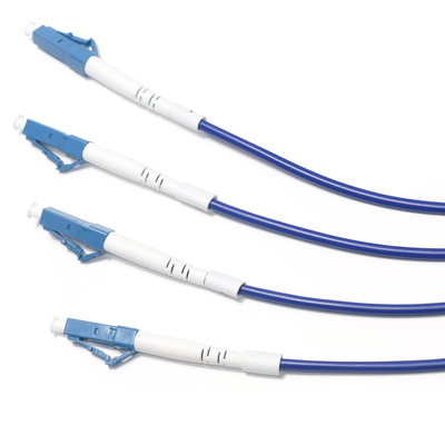 監視WLAN LANのための繊維光学のパッチ・コードのMuti中心モードOM4/OM5 4/4 SC LC
