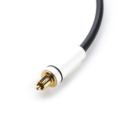 24K金によってめっきされるコネクターが付いている屋外TVのスピーカーのToslink RCAケーブル