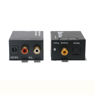 ファクトリー アウトレット デジタル光ファイバーからアナログ 3.5mm Toslink/SPDIF オーディオ コンバーター DTA10