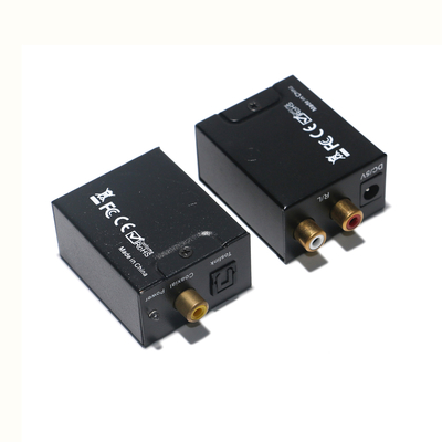 ファクトリー アウトレット デジタル光ファイバーからアナログ 3.5mm Toslink/SPDIF オーディオ コンバーター DTA10