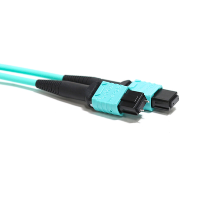 ファクトリー アウトレット MTP/MPO 光パッチ コード ブルー OM3 デュプレックス GR-1435-Core WLAN ネット用