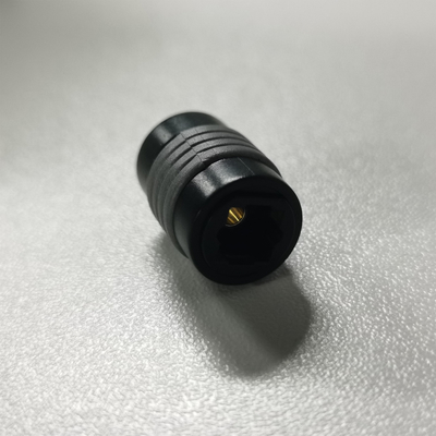 光オーディオ ケーブル Toslink メス ジャック延長ケーブル カプラー コネクター アダプター、ブラック
