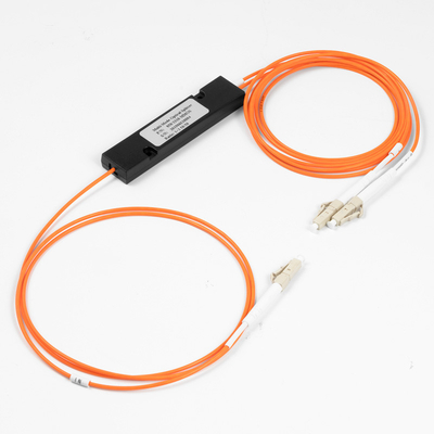 光ファイバー スプリッター カップリング比 LC/UPC 1x2 FBT カプラー 1*2 FBT マルチモード 850/1310nm 50/125 MM 50/50