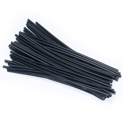 ファクトリー アウトレット POF 10mX 6mm 外径 PVC PMMA プラスチック ブラック ジャケット グロー 光ファイバー ケーブル ライト装飾用