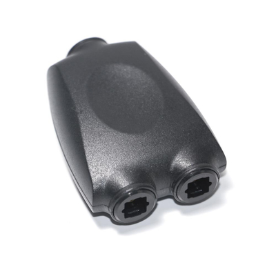 デジタル Toslink 光オーディオ スプリッター アダプター光ファイバー コンバーター 1/2 SPDIF 1 メスから 2 メス