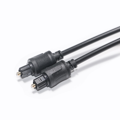 Toslink 光デジタル オーディオ ケーブル [SPDIF] スクエア メッキ ゴールド ポート ホーム シアター サウンドバー Xbox CD プレーヤー 1M 2M 5M 用