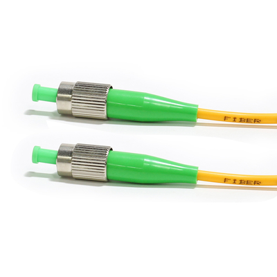 繊維光学の3M LAN WLANネットワーク2Mのための3.0MMの単一モードの黄色い港をパッチ・コード