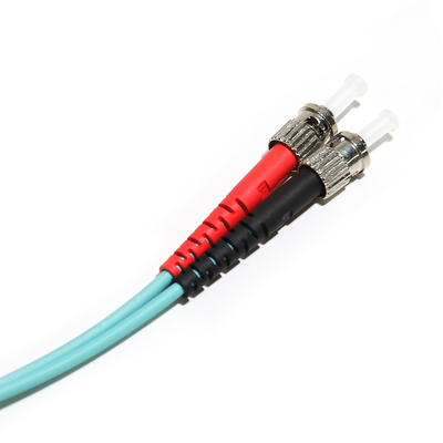 10G LC-STの複式アパートのマルチモード・ファイバの視覚のコードOD3.0 OM3 0.8M WLAN LANのための1.5M 2M