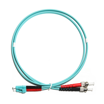10G LC-STの複式アパートのマルチモード・ファイバの視覚のコードOD3.0 OM3 0.8M WLAN LANのための1.5M 2M