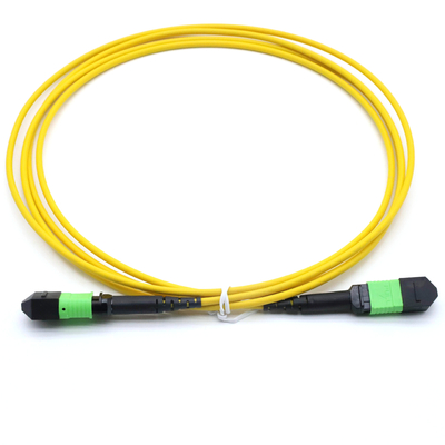 女性 MPO トランクケーブル 12 ファイバータイプA マルチモード MM OM3/OM4 MPO パッチコード LSZH 50/125