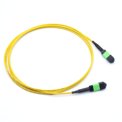 女性 MPO トランクケーブル 12 ファイバータイプA マルチモード MM OM3/OM4 MPO パッチコード LSZH 50/125