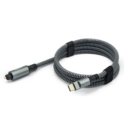TOSLINK オプティカルオーディオケーブル,サウンドバー&スピーカーのタイプCメスコネクタ