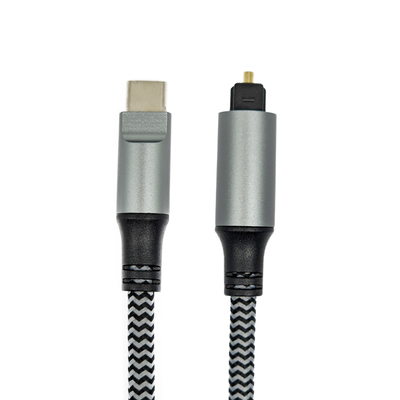 TOSLINK オプティカルオーディオケーブル,サウンドバー&スピーカーのタイプCメスコネクタ