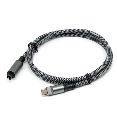 TOSLINK オプティカルオーディオケーブル,サウンドバー&スピーカーのタイプCメスコネクタ