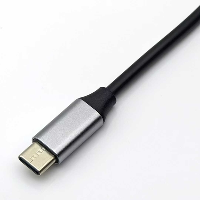 TOSLINK 女性用光学音声ケーブルとUSB-C 男性用音声バースピーカー