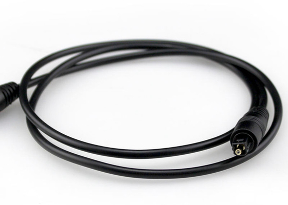 TOSLINK デジタル光ファイバーケーブル オス/オス PVC ホームシアター TV サウンドバーケーブル 1M 2M 3M用