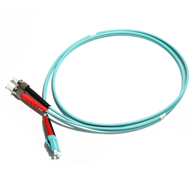 10G LC-STの複式アパートのマルチモード・ファイバの視覚のコードOD3.0 OM3 0.8M WLAN LANのための1.5M 2M