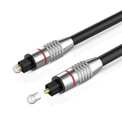 トスリンク 光ファイバーケーブル 3コア 光ファイバーケーブル OD 6.0mm デジタル光ファイバーオーディオケーブル