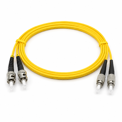 WLAN LAN接続ネットワーク用ST FCデュアルコアデュアルモード光ファイバーパッチコード